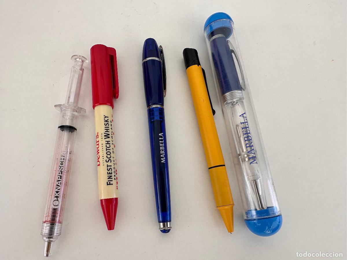 Bol&iacute;grafos antiguos: LOTE DE 5 BOLIGRAFOS - Foto 8