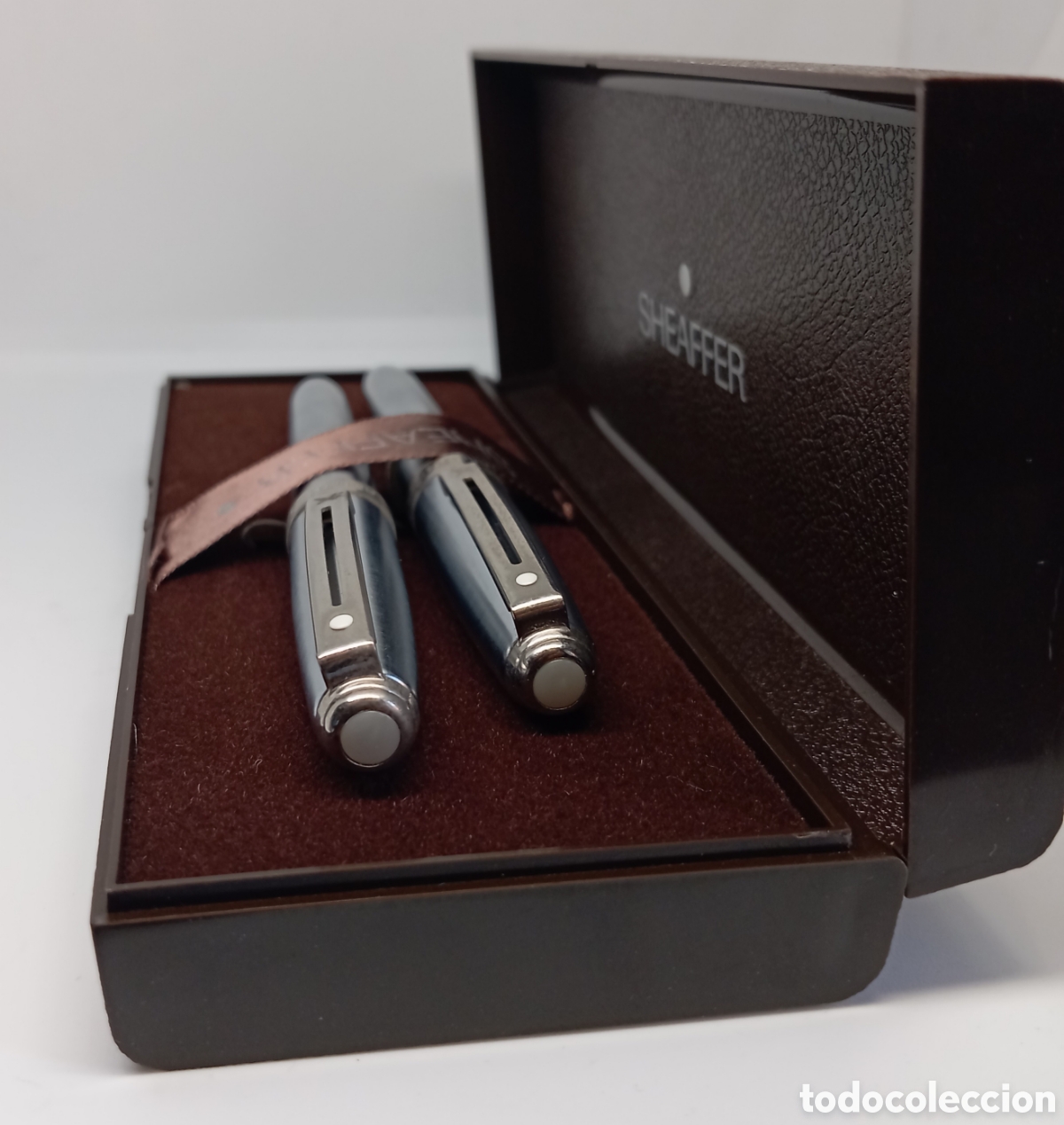 Bol&iacute;grafos antiguos: 2 bol&iacute;grafos Sheaffer prelude - Foto 2