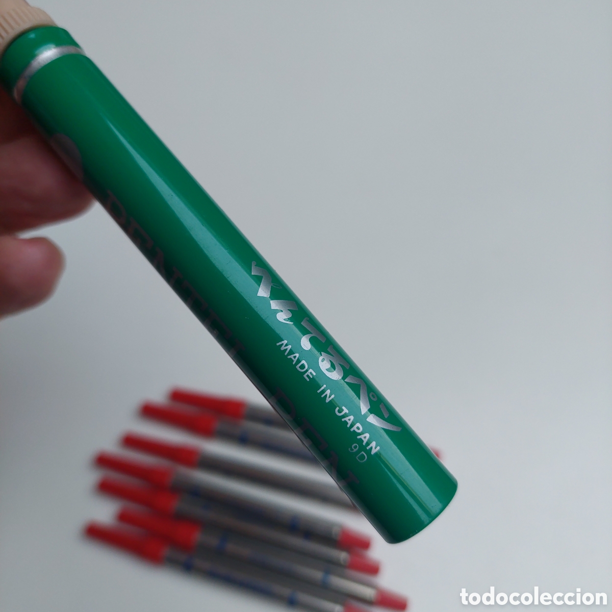 Bol&iacute;grafos antiguos: Lote de Sheaffer rojo. - Foto 6