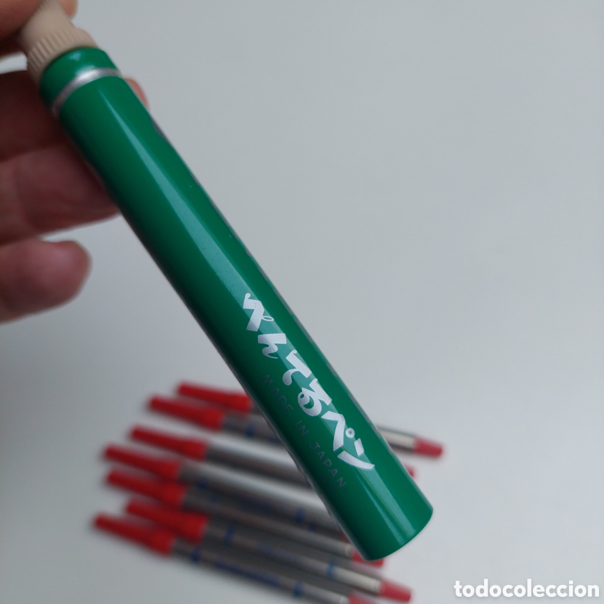 Bol&iacute;grafos antiguos: Lote de Sheaffer rojo. - Foto 7