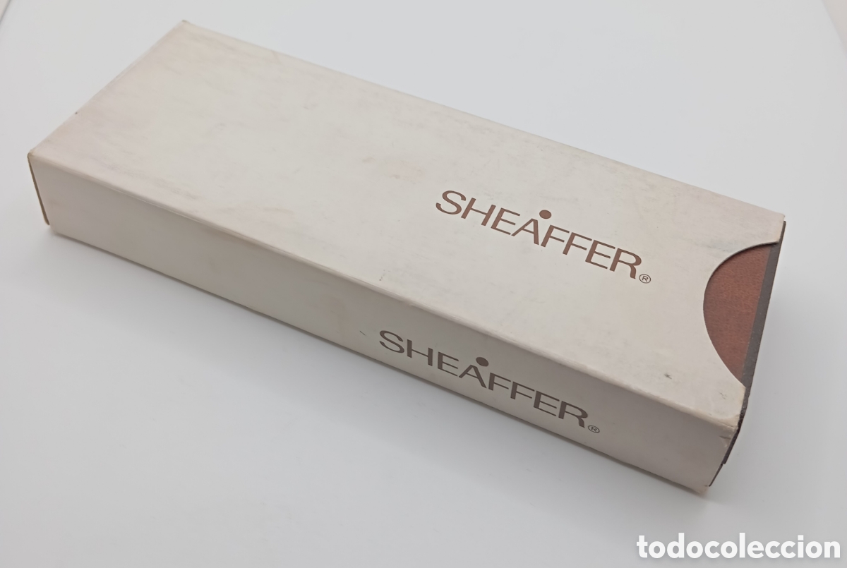 Bol&iacute;grafos antiguos: Rollerball Sheaffer Targa en plata de le6 - Foto 12