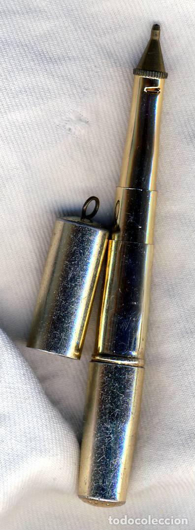 Bol&iacute;grafos antiguos: BOLIGRAFO EXTENSIBLE-RETRACTIL- - Foto 2