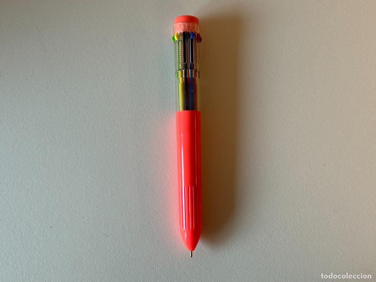 Bol&iacute;grafos antiguos: BOLIGRAFO MULTICOLOR - NO FUNCIONA TINTA SECA - Foto 1