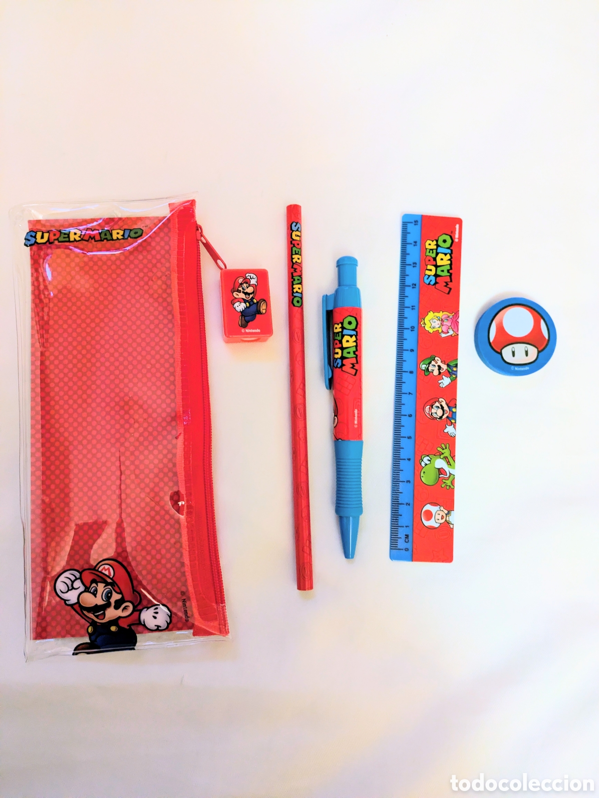 Bol&iacute;grafos antiguos: Super Mario Bross lote nuevo - Foto 5