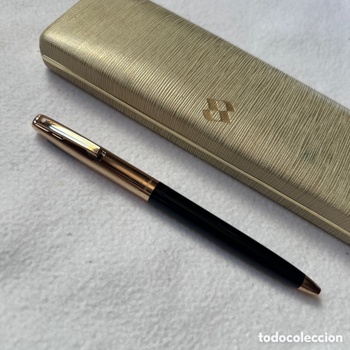 Bol&iacute;grafos antiguos: Sheaffer Imperial con estuche original - Foto 2