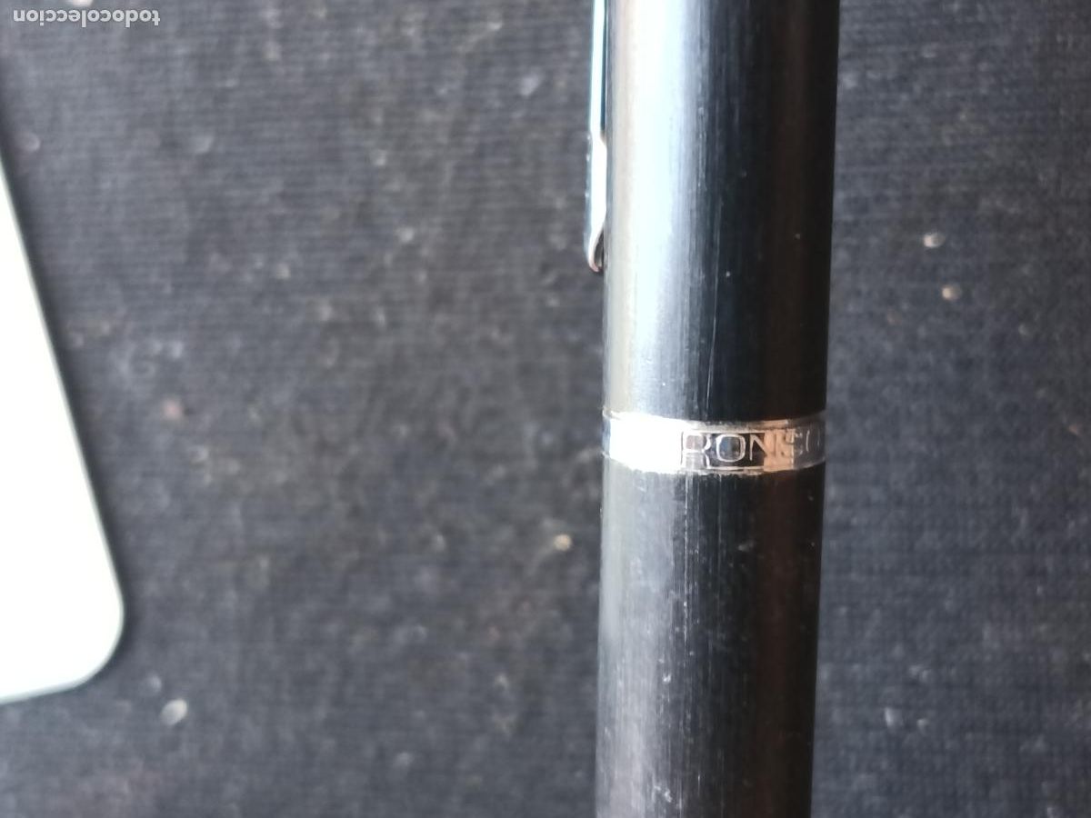 Bol&iacute;grafos antiguos: BOLIGRAFO ROLLER RONSON GERMANY - Foto 2