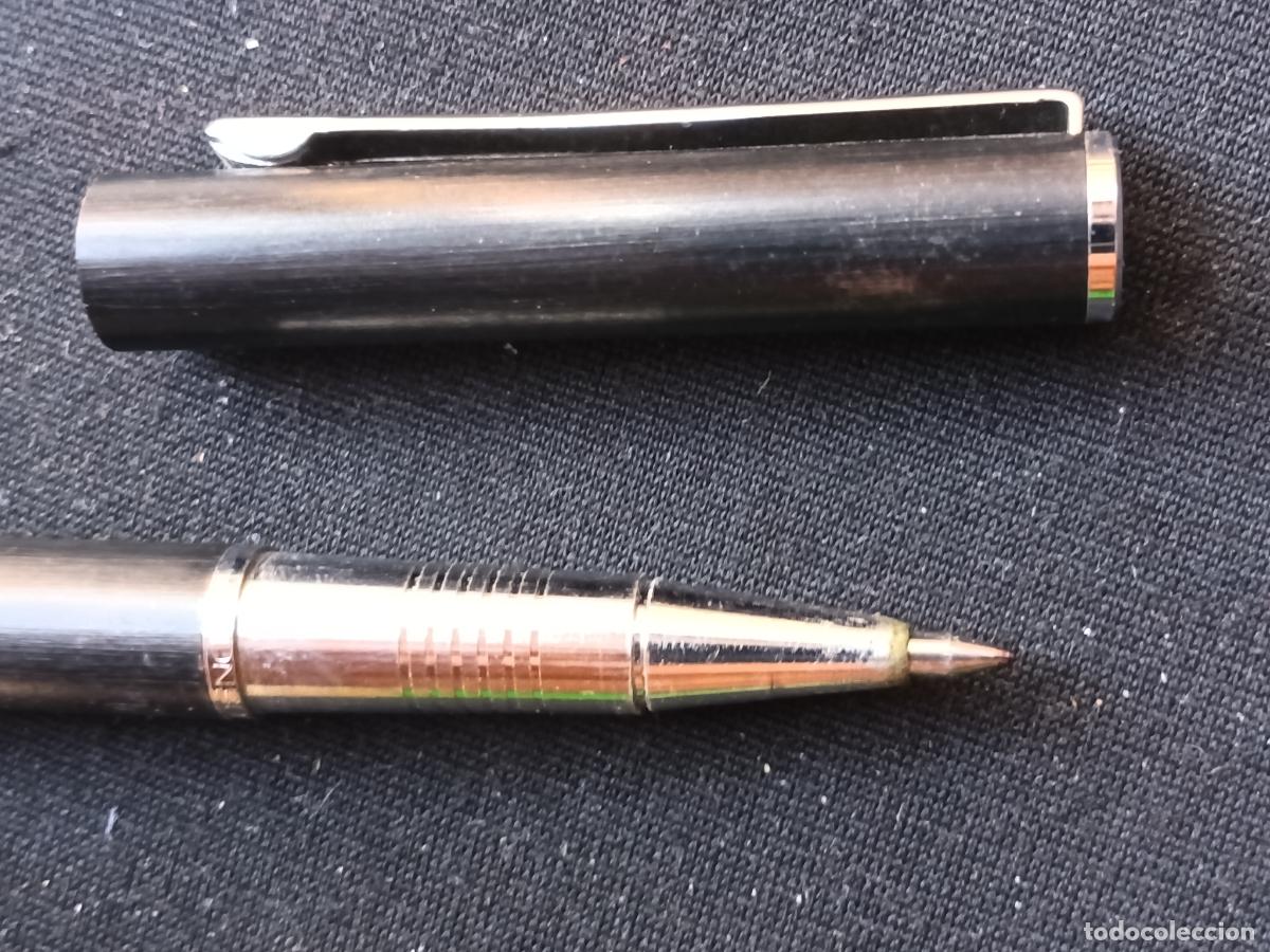 Bol&iacute;grafos antiguos: BOLIGRAFO ROLLER RONSON GERMANY - Foto 4