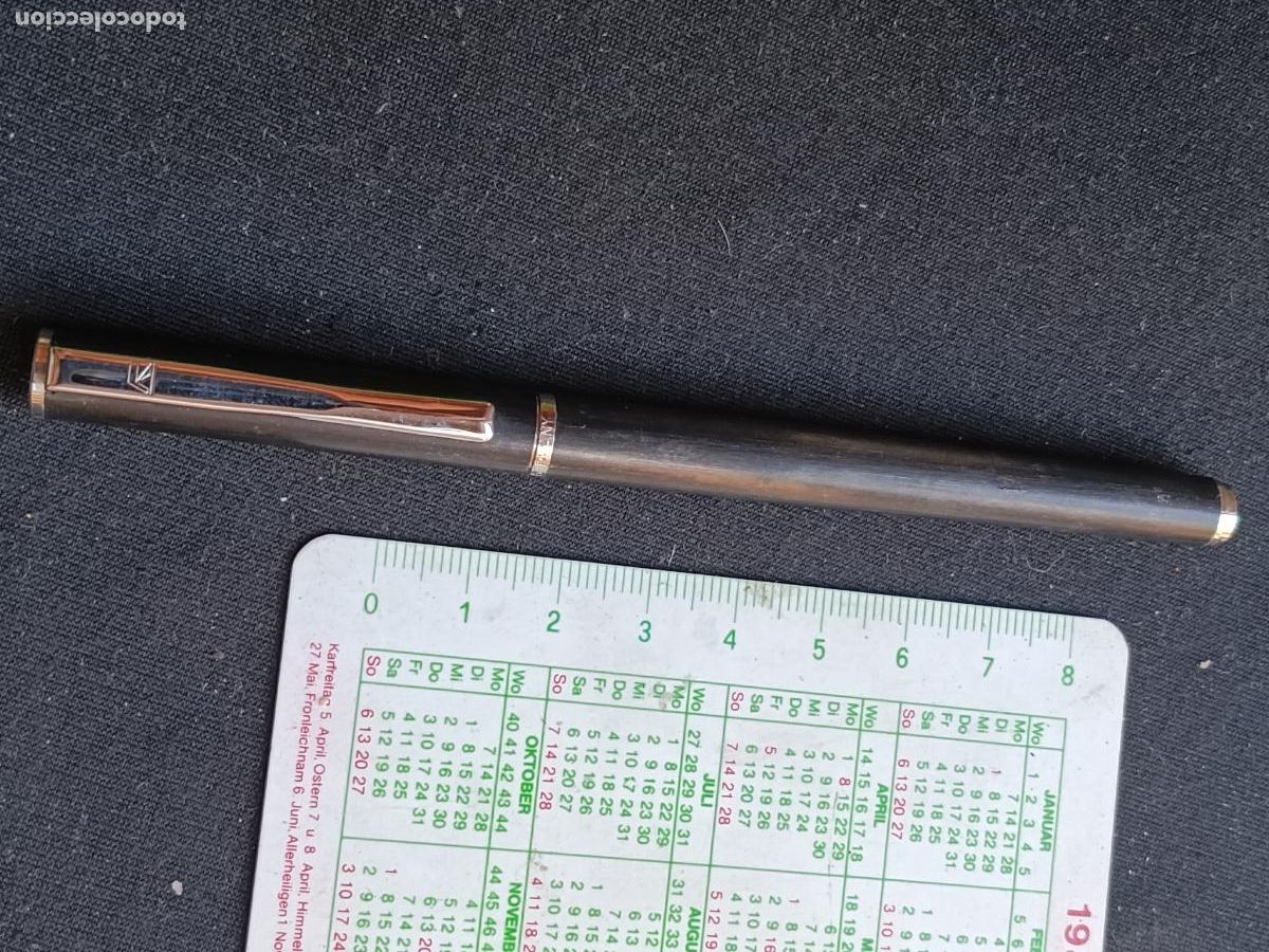 Bol&iacute;grafos antiguos: BOLIGRAFO ROLLER RONSON GERMANY - Foto 1