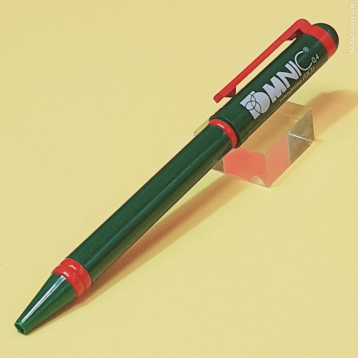 Bol&iacute;grafos antiguos: BOL&Iacute;GRAFO-STYB-ESPA&Ntilde;A-VERDE+GRANA-OMNIC.(MEDICAMENTO)-YAMANOUCHI-NUEVO-VER FOTOGRAF&Iacute;AS.