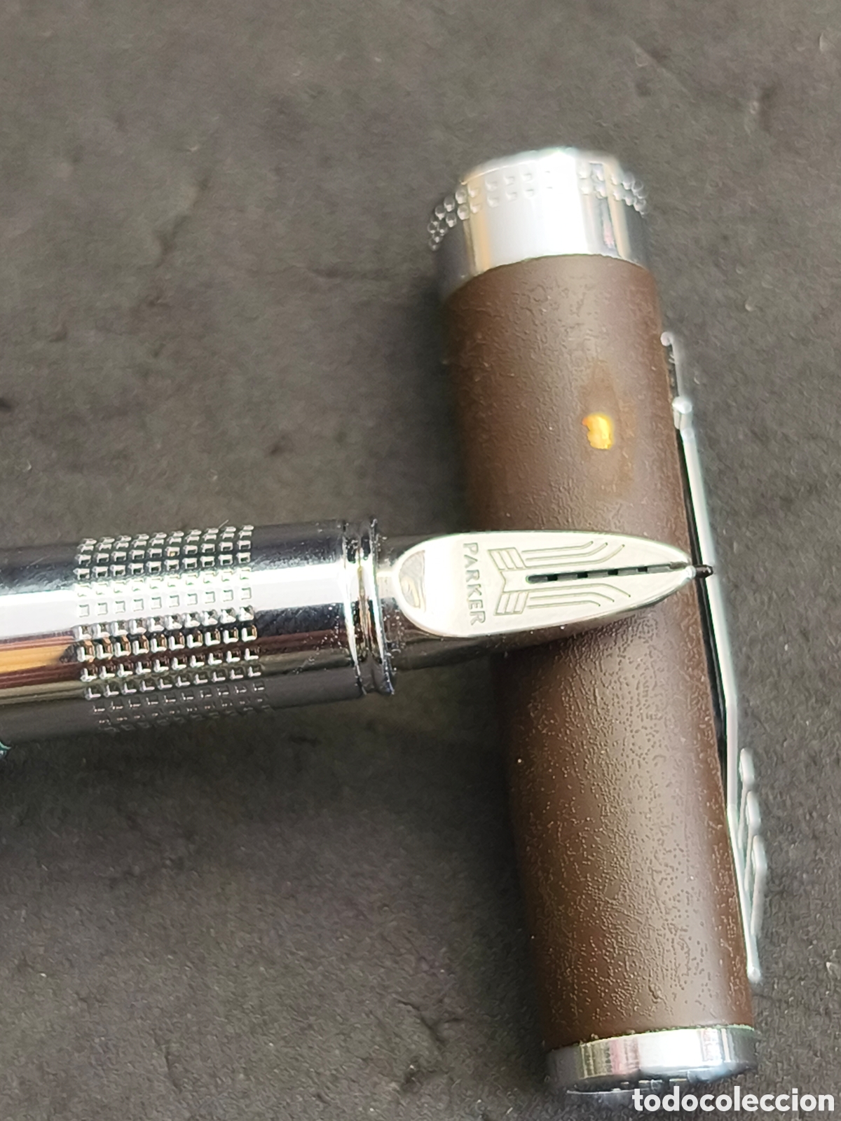 Bol&iacute;grafos antiguos: Parket 5th Ingenuity marr&oacute;n - Foto 3