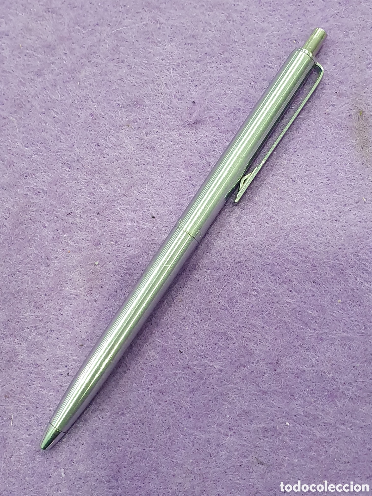 Stylos-bille anciens: Bol&iacute;grafo Paper Mate acero. (L128)