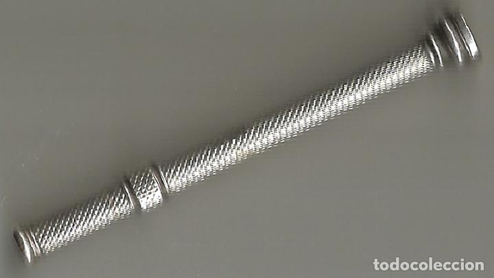 Stylos-bille anciens: L&Aacute;PIZ MECANICO DE PLATA - SAMPSON MORDAN & CO. - EXCELENTE CALIDAD