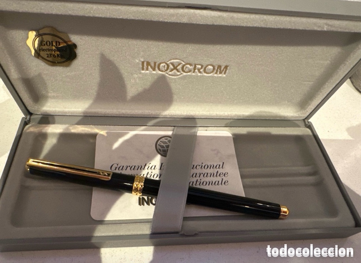 Bol&iacute;grafos antiguos: Bol&iacute;grafo con caja de Inoxcrom