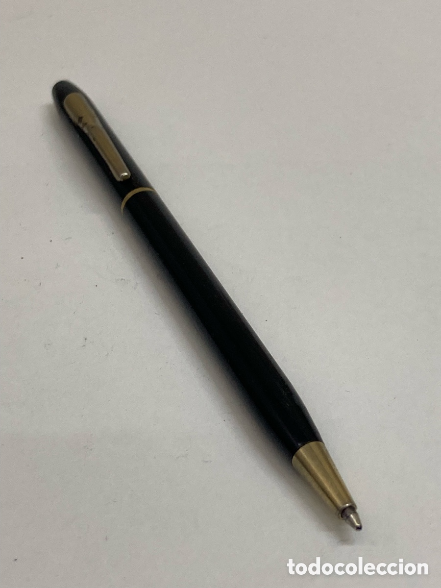 Bol&iacute;grafos antiguos: Bol&iacute;grafo cuerpo lacado negro