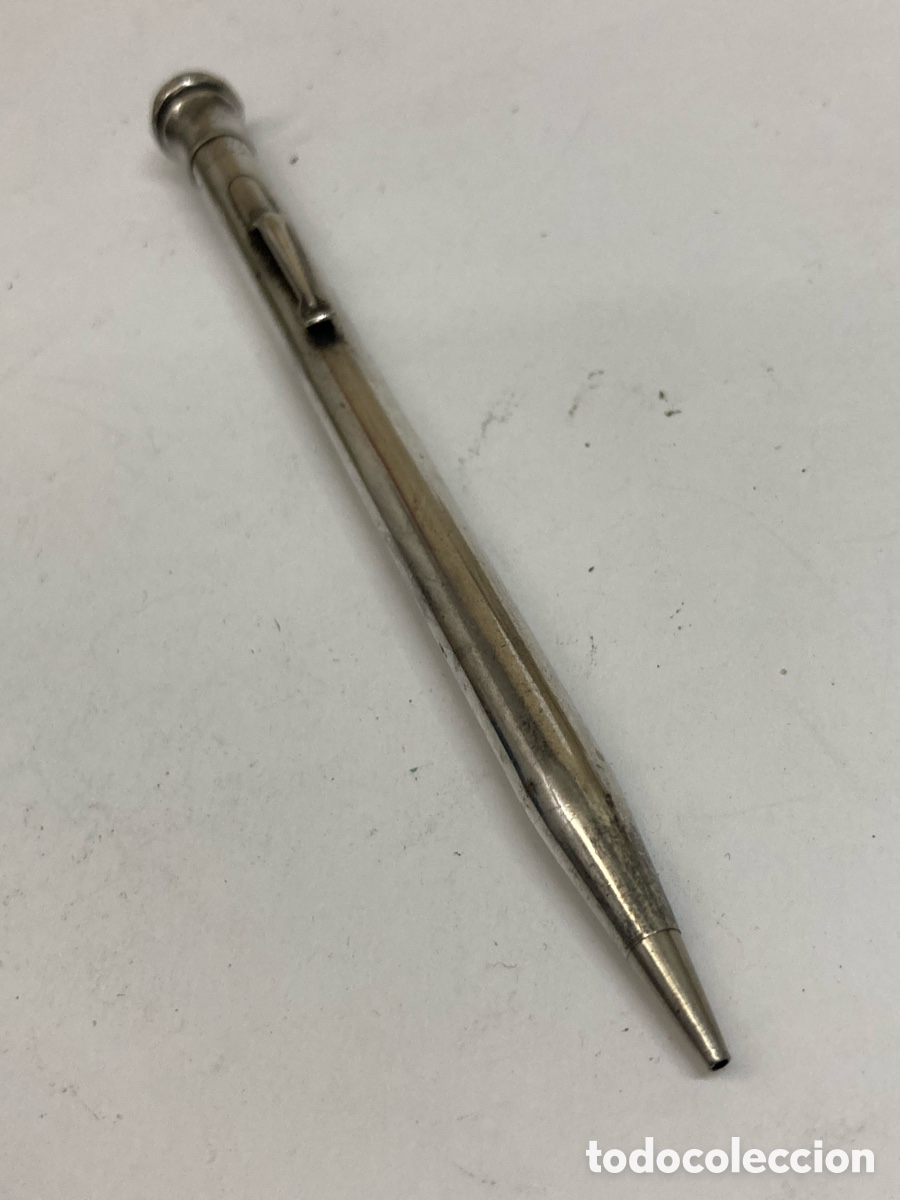 Bol&iacute;grafos antiguos: Bol&iacute;grafo Wahl EverSharp cuerpo plateado