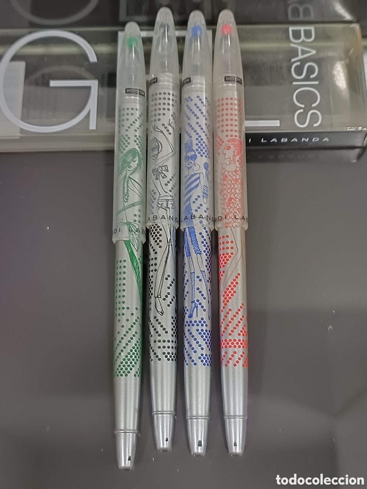 Bol&iacute;grafos antiguos: Vintage Bol&iacute;grafos colores Jordi Labanda Inoxcrom