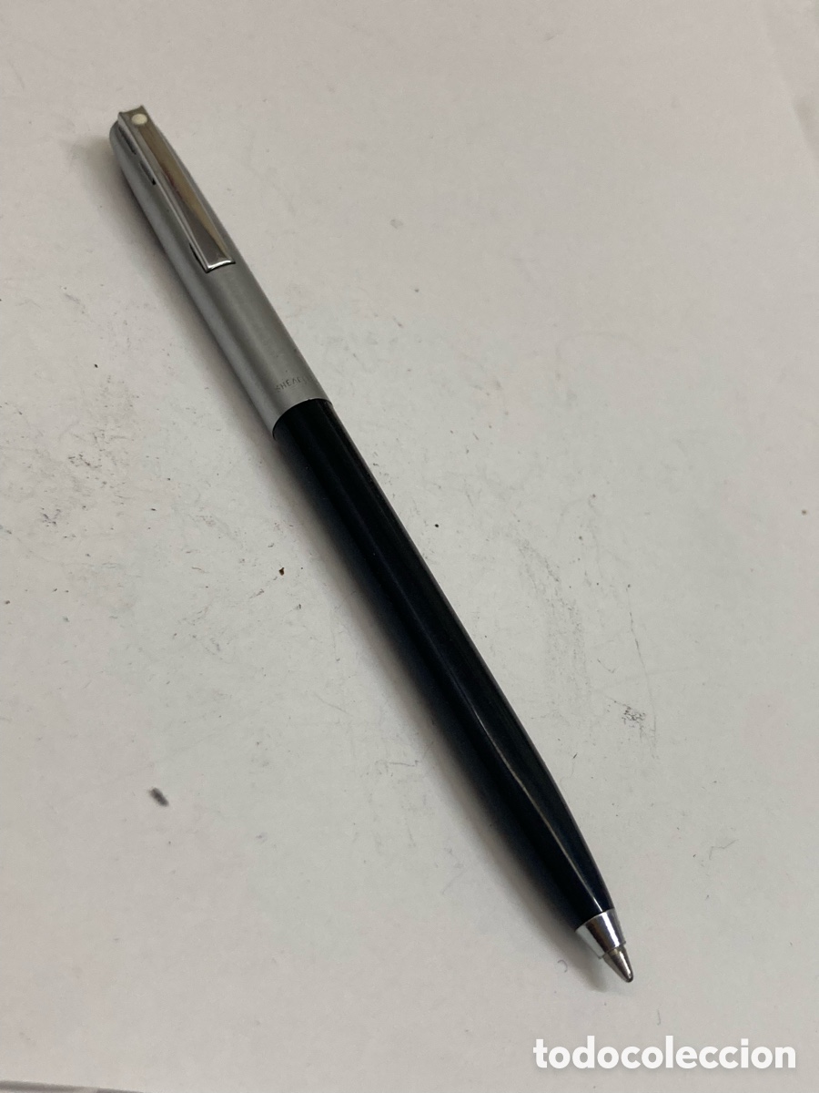 Bol&iacute;grafos antiguos: Bol&iacute;grafo Sheaffer cuerpo celuloide negro