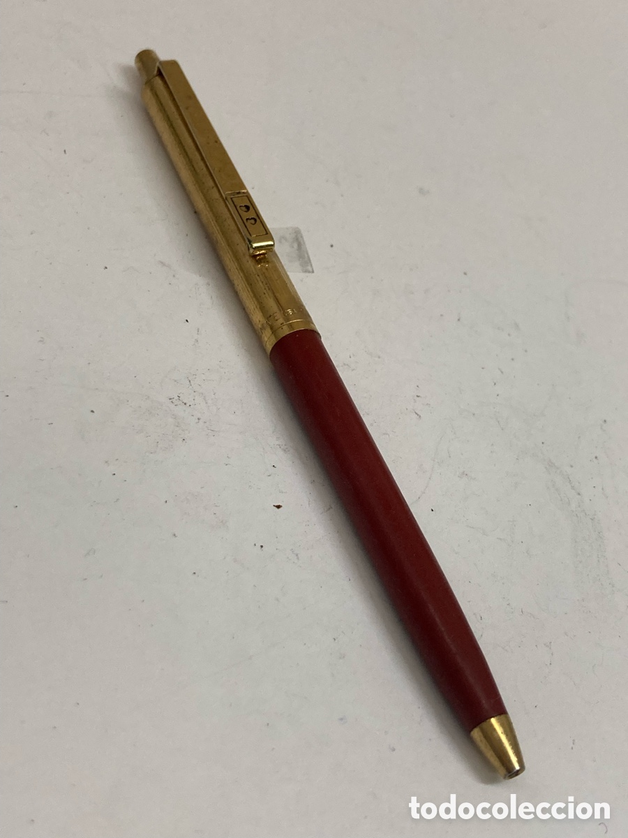 Bol&iacute;grafos antiguos: Bol&iacute;grafo Paper Mate cuerpo celuloide rojo