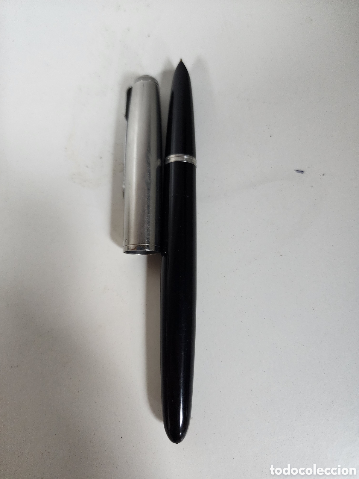 Bol&iacute;grafos antiguos: Lote plumas variado Parker - Foto 3