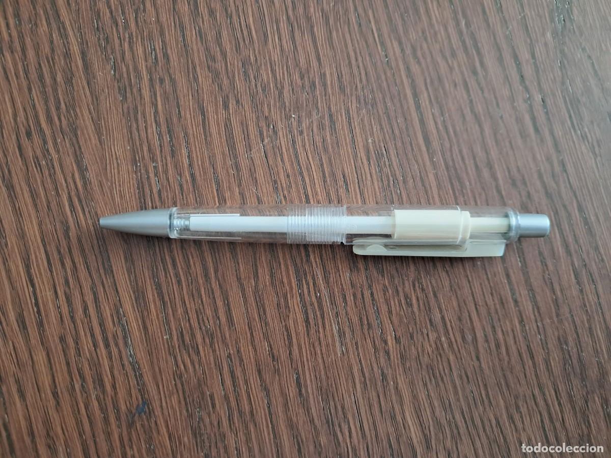 Bol&iacute;grafos antiguos: bol&iacute;grafo de pl&aacute;stico, transparente. - Foto 1