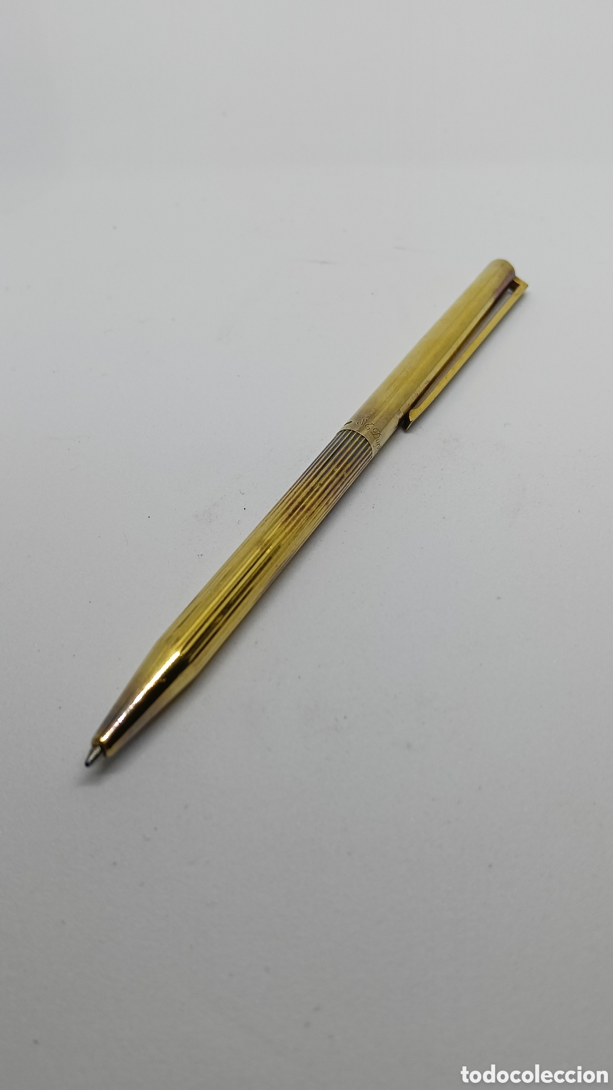 Bol&iacute;grafos antiguos: Bol&iacute;grafo S.t Dupont de plata 925 Vintage