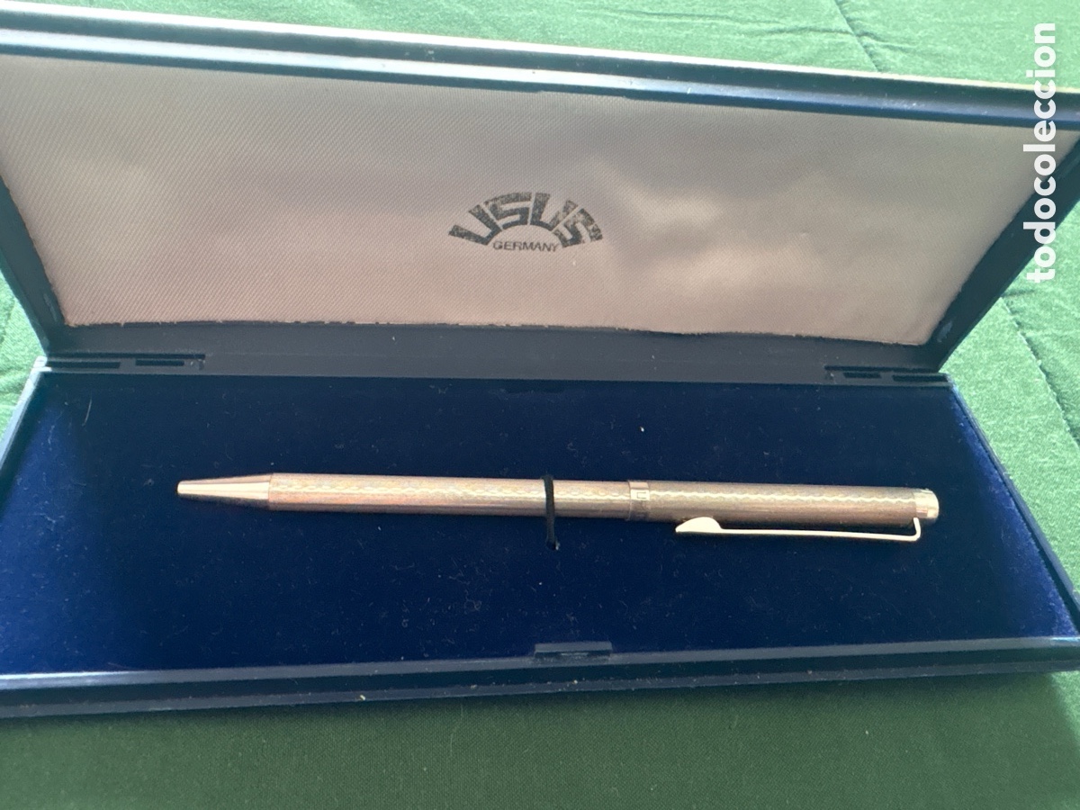 Bol&iacute;grafos antiguos: Bol&iacute;grafo de plata Usus Germany (A15)