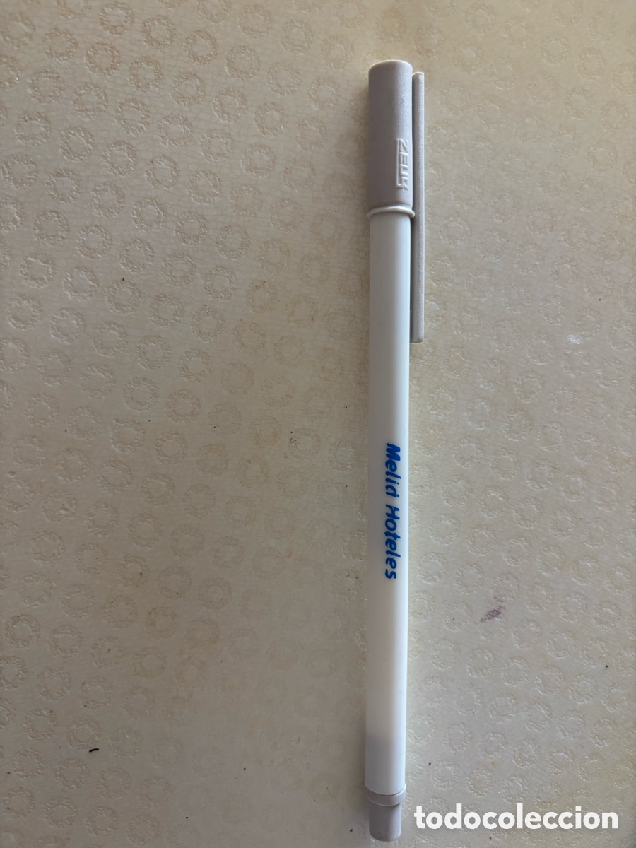 Bol&iacute;grafos antiguos: Bol&iacute;grafo ZEUS publicidad Meli&aacute; Hoteles