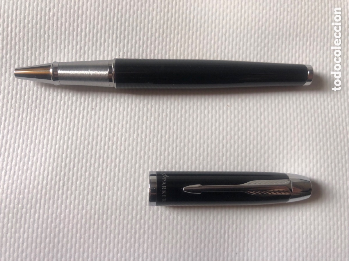 Bol&iacute;grafos antiguos: Roller PARKER IM con estuche original - Foto 4