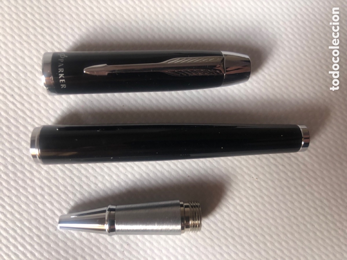 Bol&iacute;grafos antiguos: Roller PARKER IM con estuche original - Foto 5