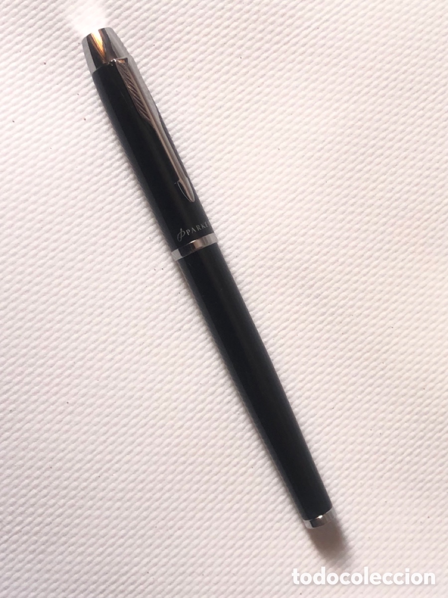 Bol&iacute;grafos antiguos: Roller PARKER IM con estuche original - Foto 8