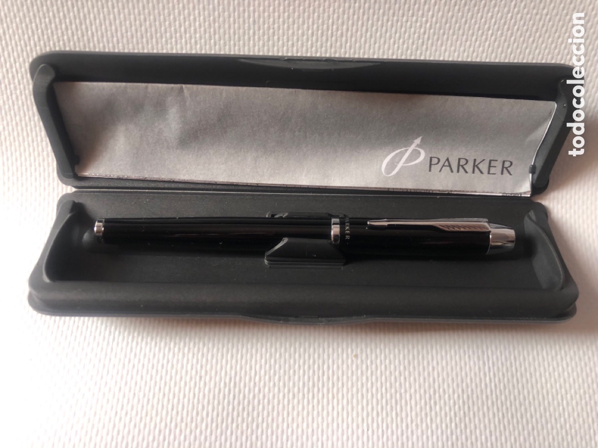 Bol&iacute;grafos antiguos: Roller PARKER IM con estuche original - Foto 1