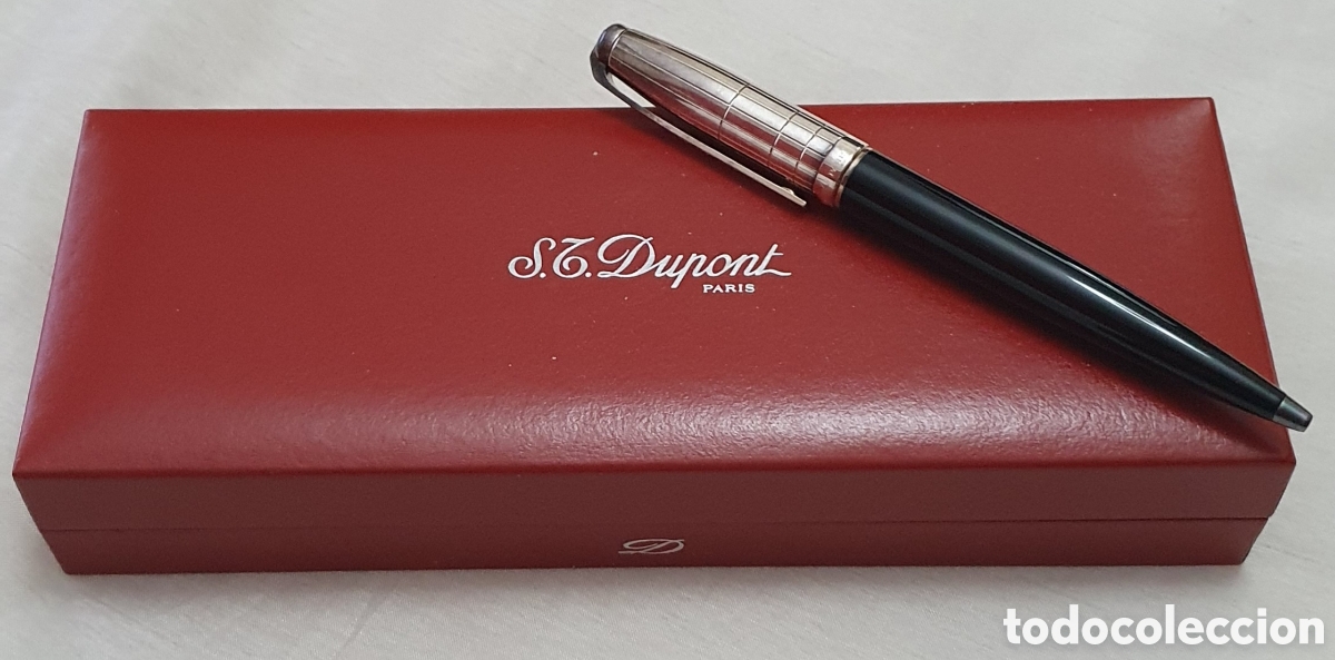 Old Ballpoint Pens: Bol&iacute;grafo Dupont de plata