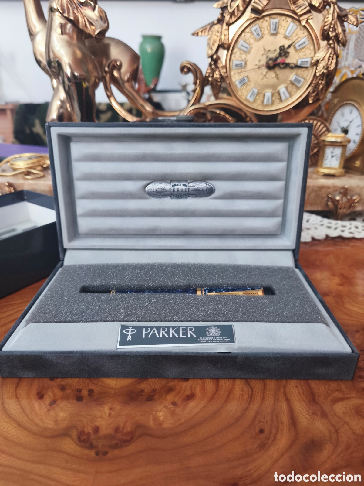 Bol&iacute;grafos antiguos: Pluma estilogr&aacute;fica Parker Duofold.