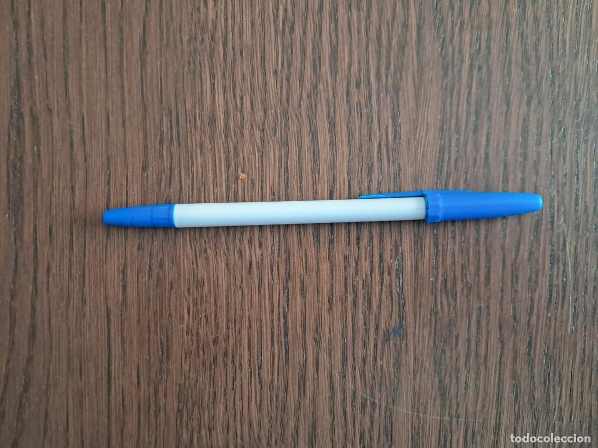 Bol&iacute;grafos antiguos: bol&iacute;grafo de pl&aacute;stico blanco. - Foto 1