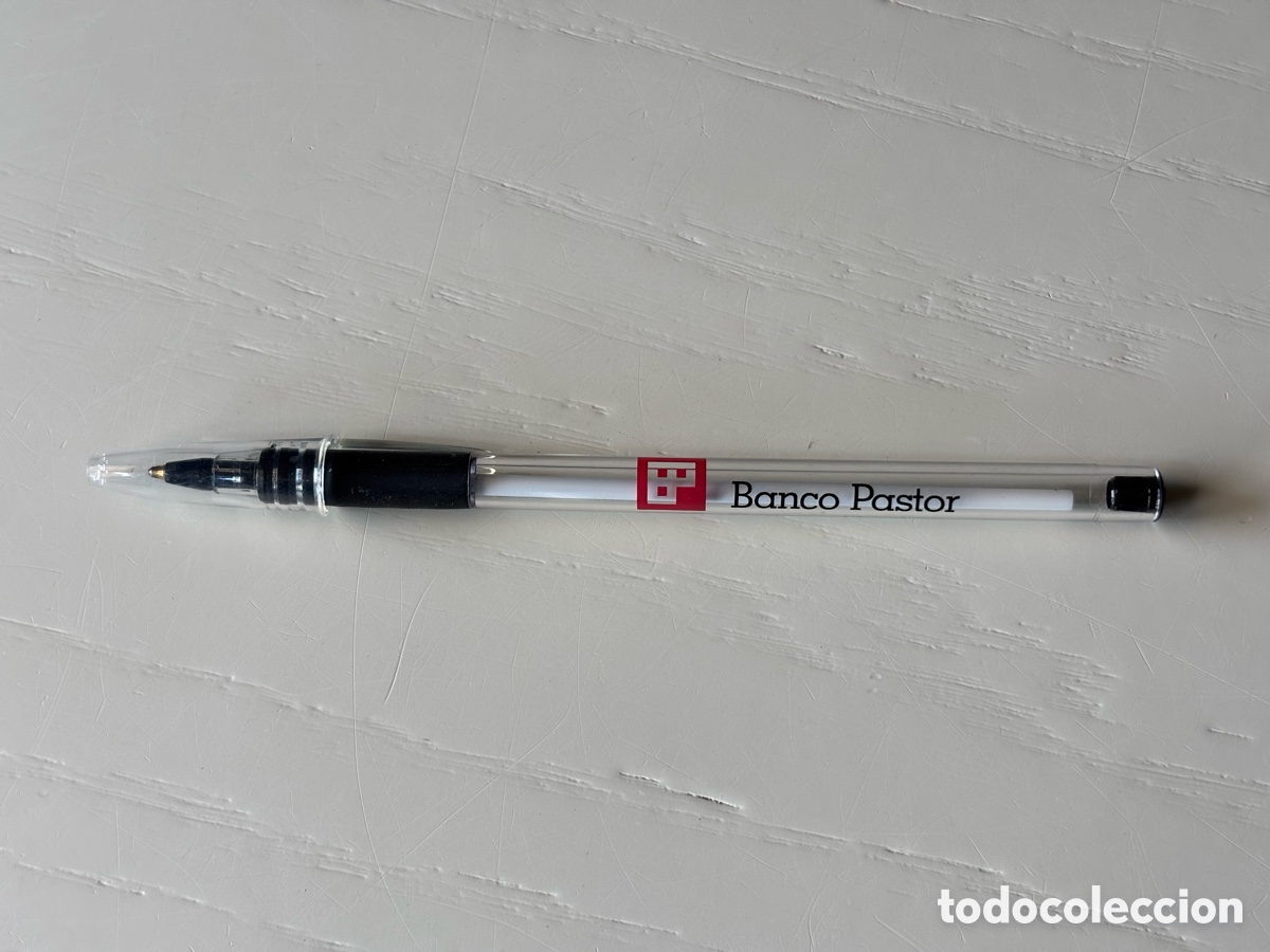 Bol&iacute;grafos antiguos: Bol&iacute;grafo Publicidad Banco Pastor nuevo