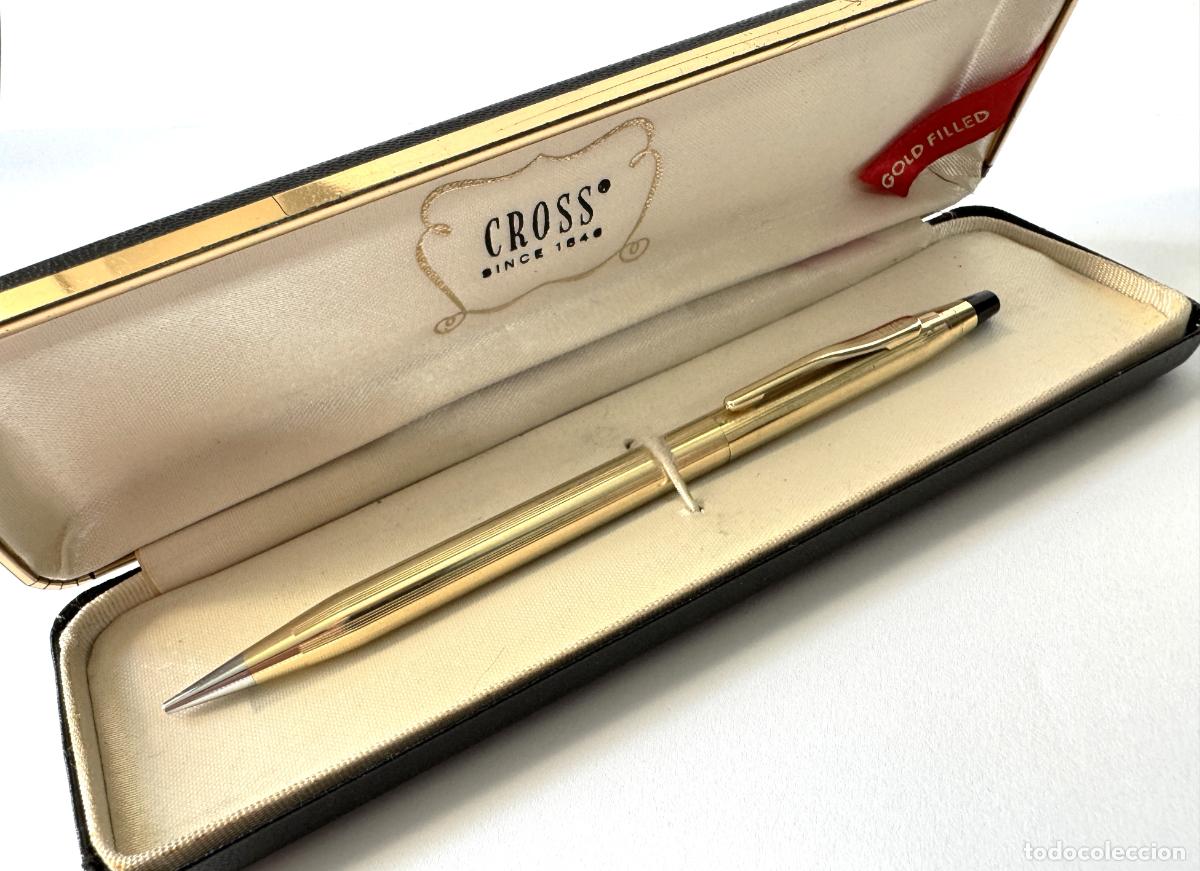 Bol&iacute;grafos antiguos: CROSS CENTURY 1/20 12K GF, PORTAMINAS 0,90MM, MADE IN USA