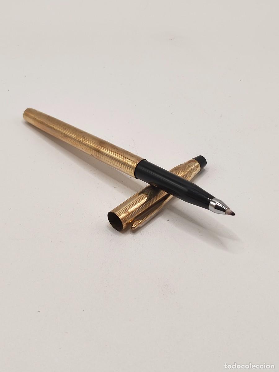 Bol&iacute;grafos antiguos: ROLLERBALL CROSS CENTURY CHAPADO EN ORO 14K - MADE IN USA