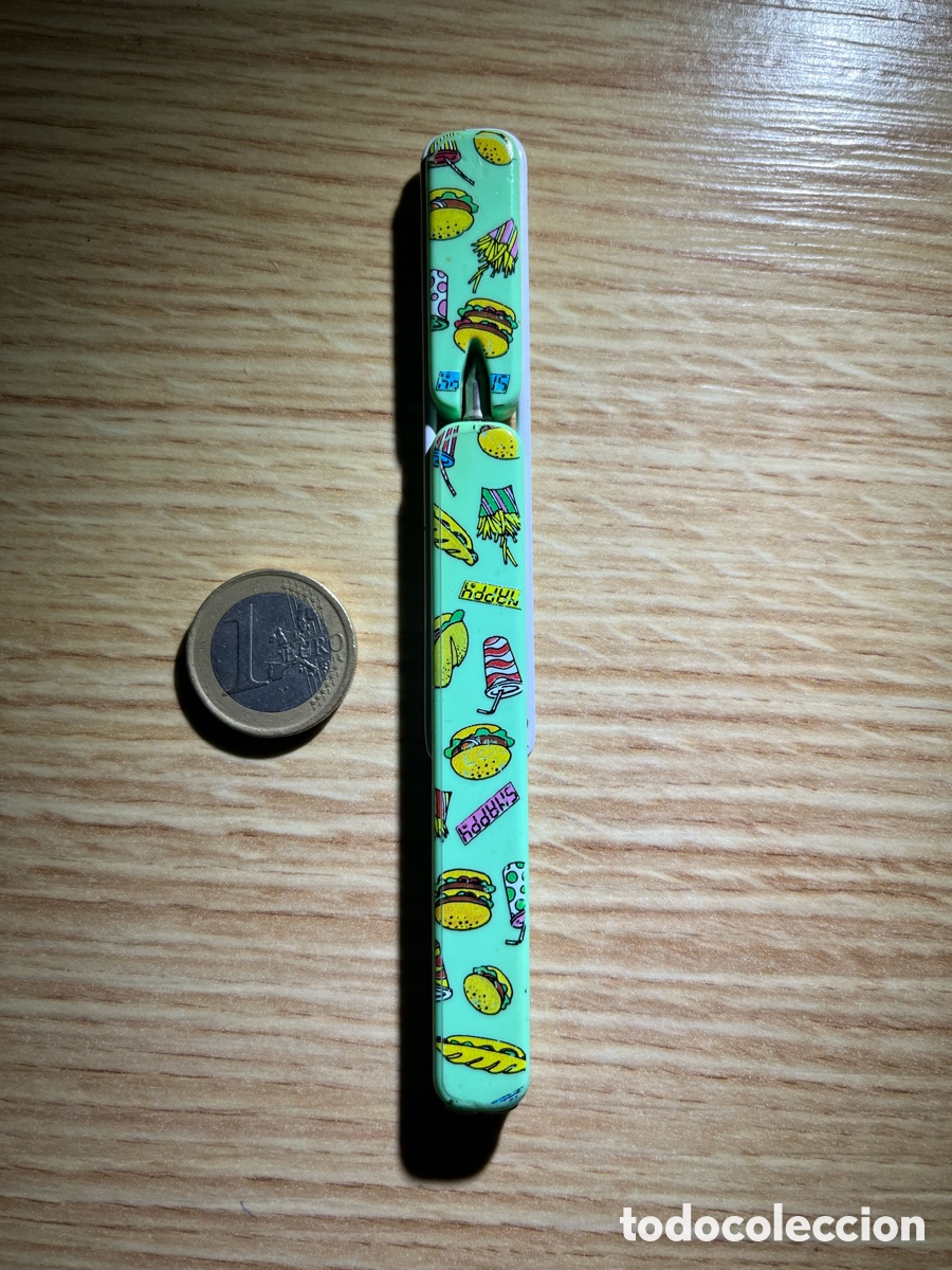 Bol&iacute;grafos antiguos: Bol&iacute;grafo aplastado hamburguesas. A&ntilde;os 80 - 90