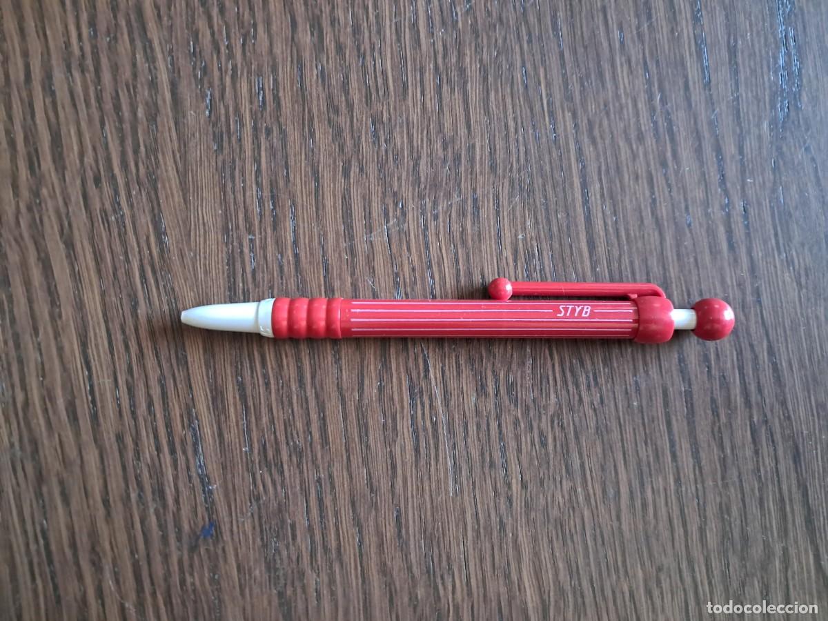 Bol&iacute;grafos antiguos: bol&iacute;grafo de pl&aacute;stico, STYB.