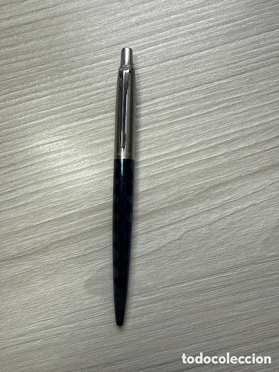 Bol&iacute;grafos antiguos: Bol&iacute;grafo Parker Jotter Edici&oacute;n Especial 50 Aniversario (Jubilee) - Acabado Blue Dots