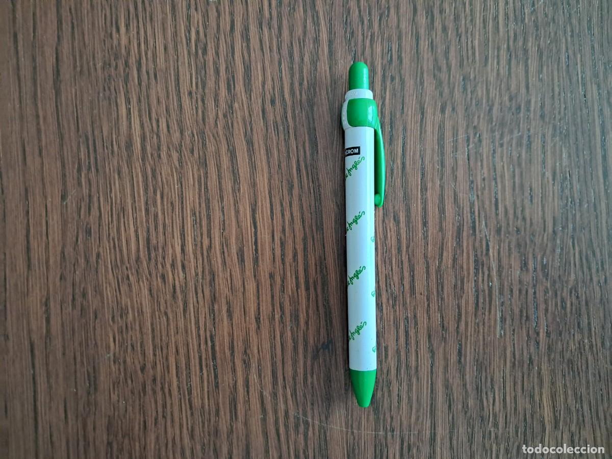 Bol&iacute;grafos antiguos: bol&iacute;grafo de publicidad, el corte ingl&eacute;s.