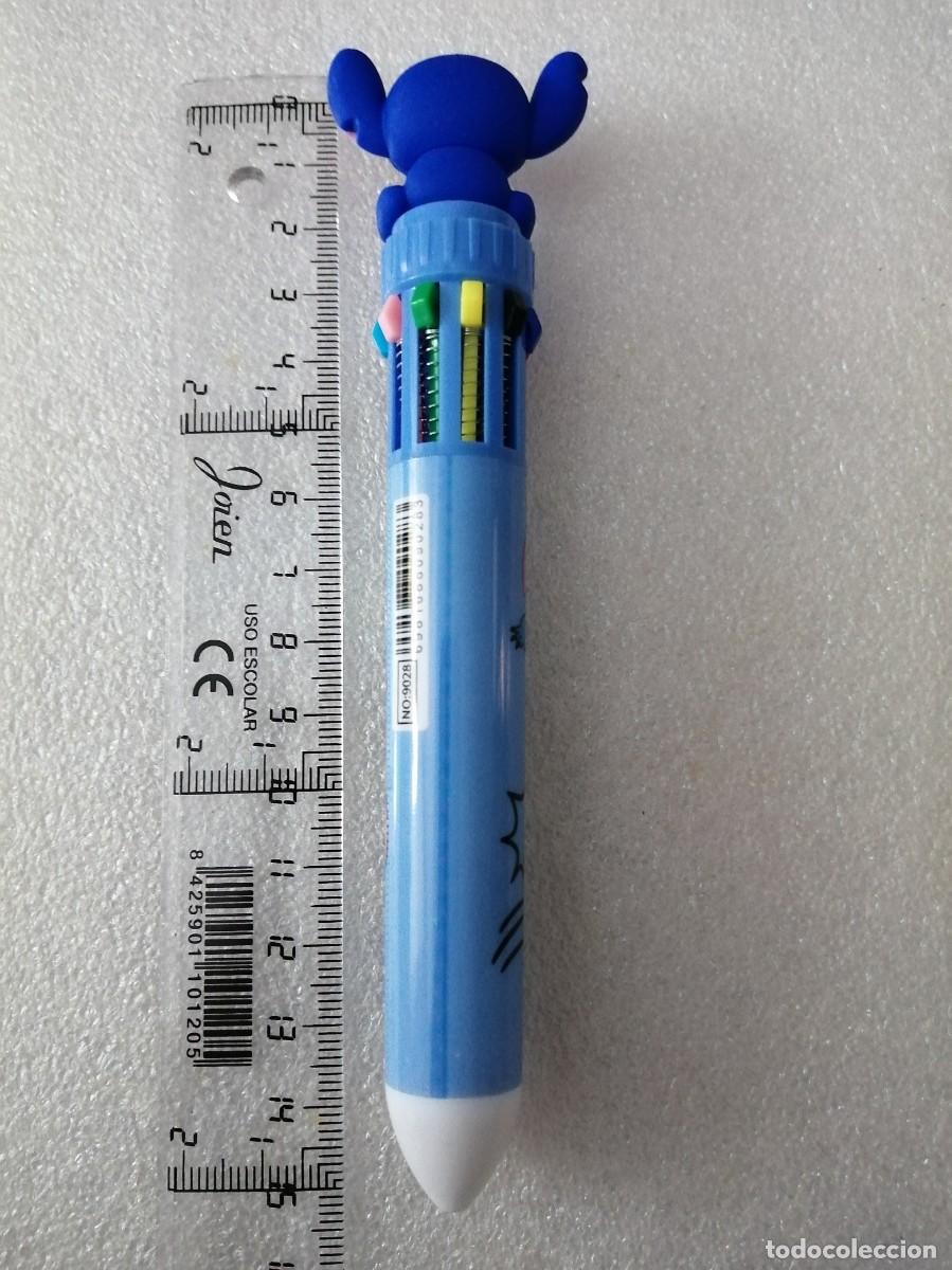 Bol&iacute;grafos antiguos: BOL&Iacute;GRAFO STITCH DISNEY MERCHANDISING ANGEL 10 COLORES MODELO1