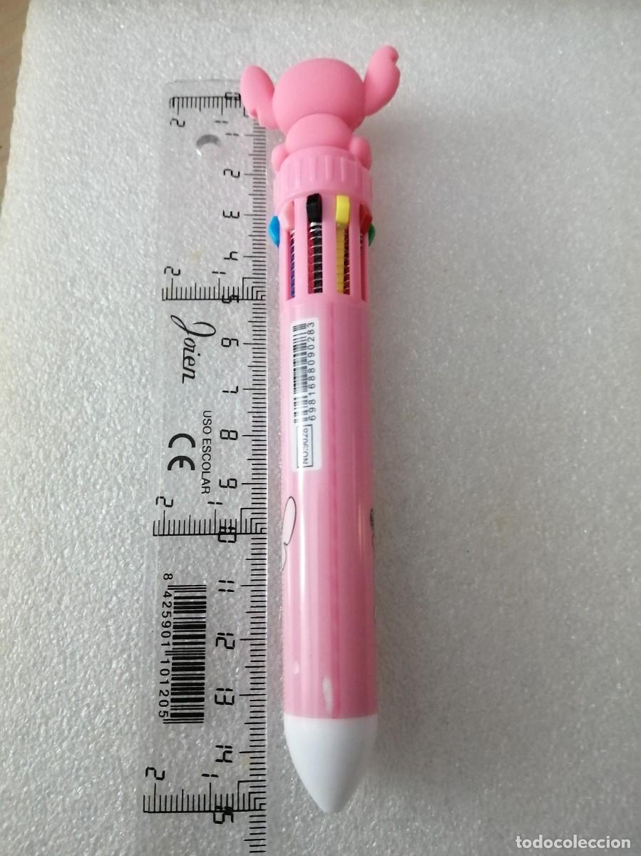 Bol&iacute;grafos antiguos: BOL&Iacute;GRAFO STITCH DISNEY MERCHANDISING ANGEL 10 COLORES MODELO1