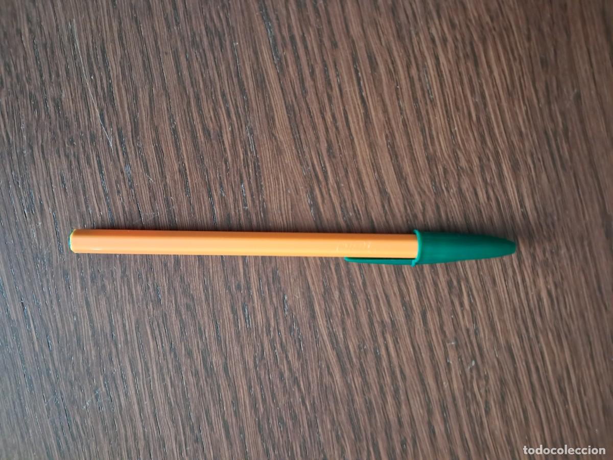 Bol&iacute;grafos antiguos: bol&iacute;grafo bic naranja.
