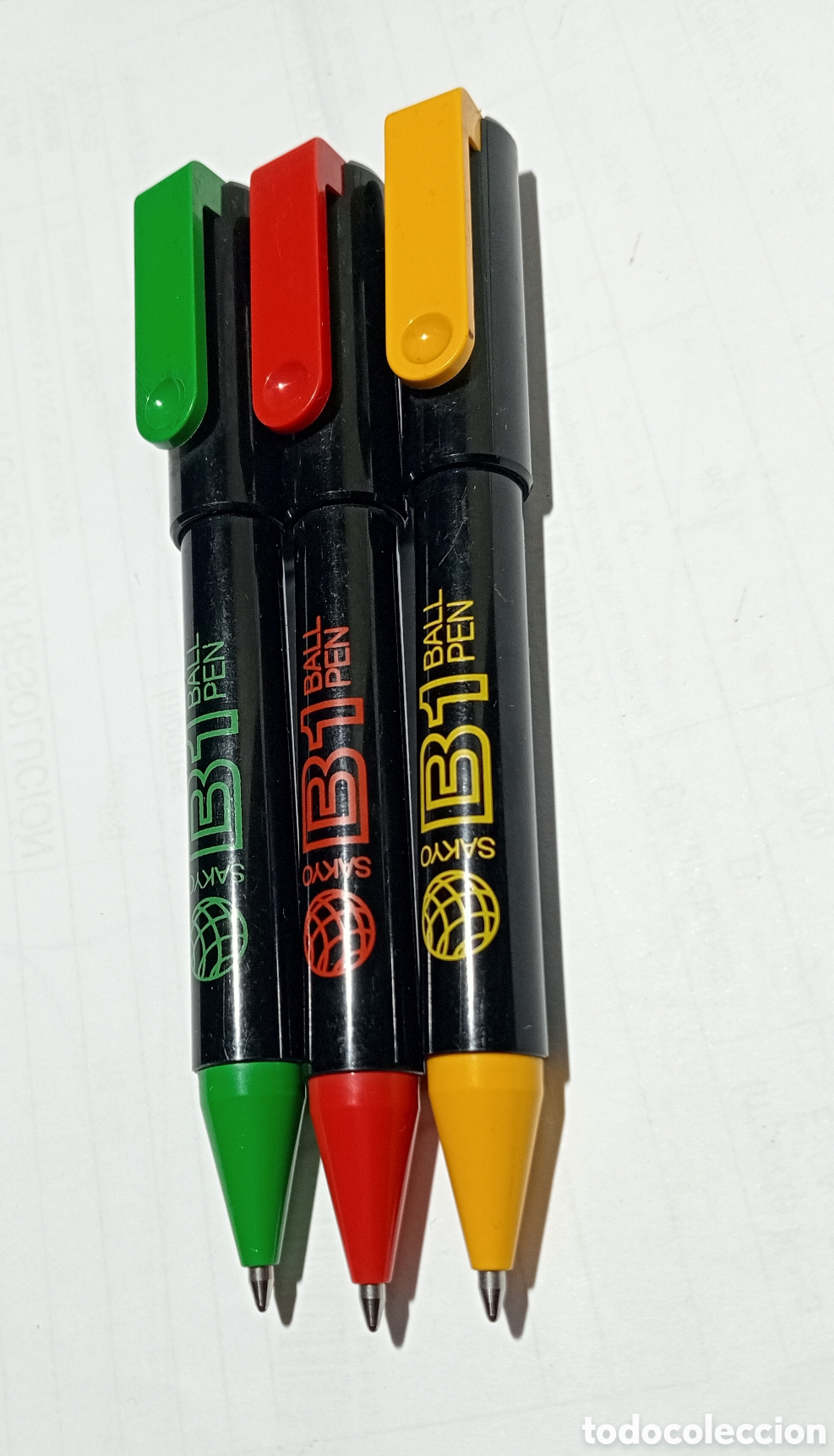 Bol&iacute;grafos antiguos: Bol&iacute;grafos Inoxcrom Sakyo