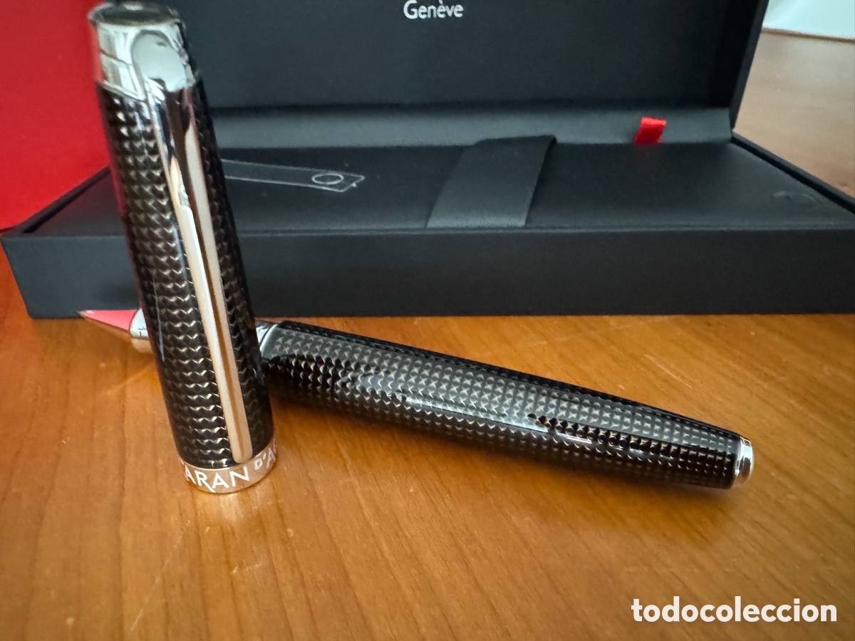 Bol&iacute;grafos antiguos: Caran d'Ache Leman De Nuit Roller