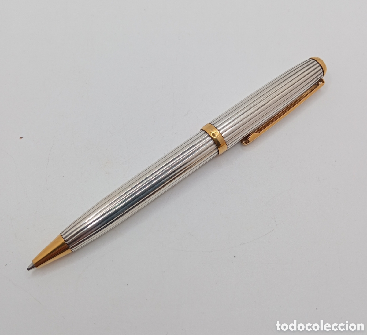 Bol&iacute;grafos antiguos: Bol&iacute;grafo inoxcrom plata