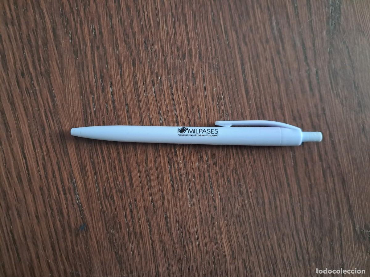 Bol&iacute;grafos antiguos: bol&iacute;grafo de publicidad, associaci&oacute; cap a l'inclusi&oacute; i comprensi&oacute;, Milpases. Mallorca.