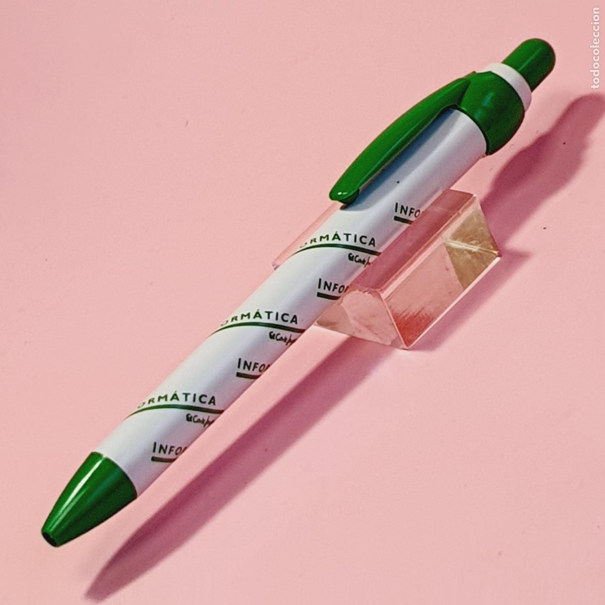 Bol&iacute;grafos antiguos: BOL&Iacute;GRAFO-INOXCROM ROCKET-CORTE INGL&Eacute;S/INFORM&Aacute;TICA-EXCELENTE-DESCATALOGADA MARCA-VER FOTOGRAF&Iacute;AS.