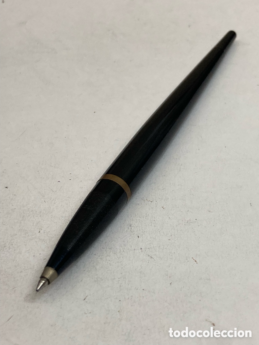 Bol&iacute;grafos antiguos: Bol&iacute;grafo cuerpo celuloide negro